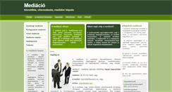 Desktop Screenshot of mediacio.acoach.hu